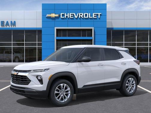 Summit White 2026 Chevrolet Trailblazer LS