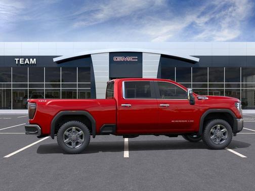 Volcanic Red 2026 GMC Sierra 2500 SLT