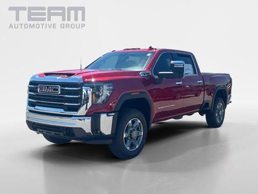 Volcanic Red 2026 GMC Sierra 2500 SLT