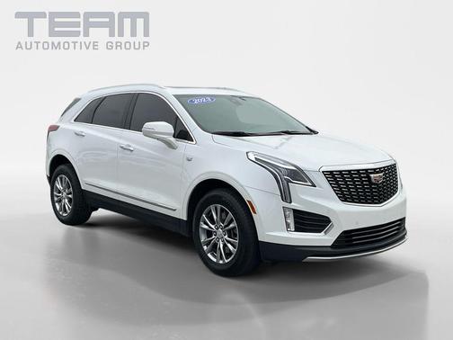 Crystal White Tri-Coat 2023 Cadillac XT5 Premium Luxury