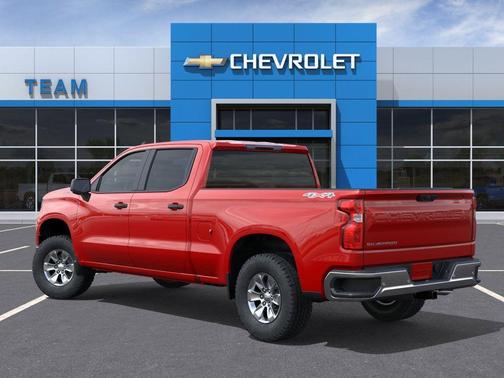 Red 2026 Chevrolet Silverado 1500 WT