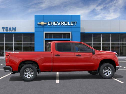 Red 2026 Chevrolet Silverado 1500 WT