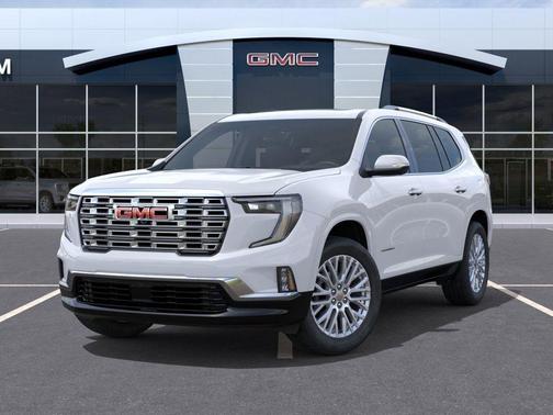 Glacier White 2026 GMC Acadia Denali