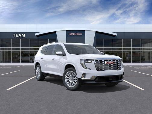 Glacier White 2026 GMC Acadia Denali
