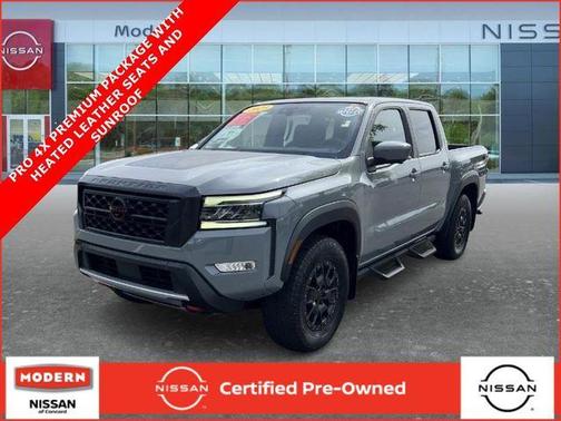 Boulder Gray Pearl 2023 Nissan Frontier PRO-4X