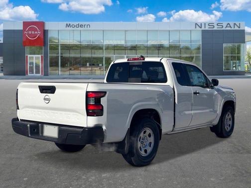 Glacier White 2026 Nissan Frontier S