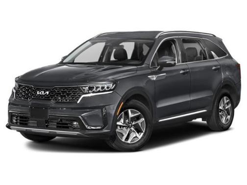 White 2022 Kia Sorento Hybrid EX