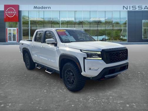 Glacier White 2023 Nissan Frontier PRO-4X