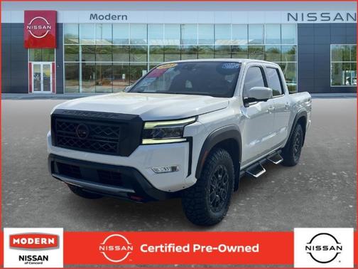 Glacier White 2023 Nissan Frontier PRO-4X