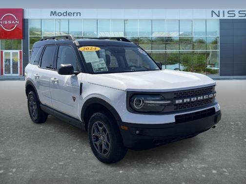 White 2024 Ford Bronco Sport Badlands