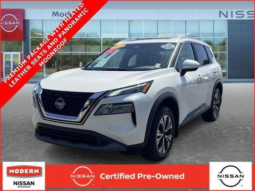 White 2023 Nissan Rogue SV