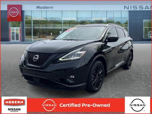 Black 2024 Nissan Murano SV
