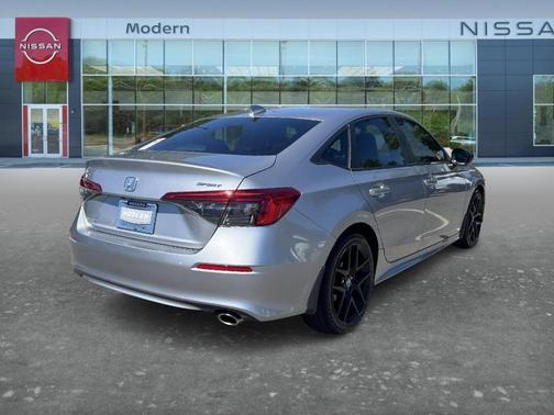 Silver 2022 Honda Civic Sport