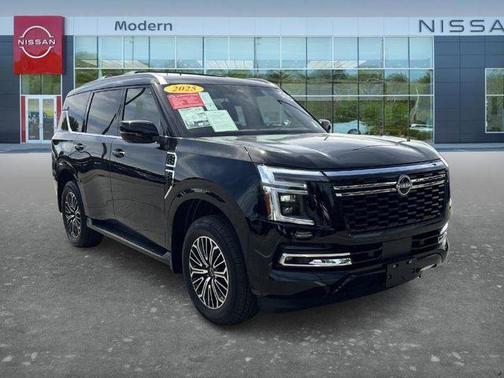 Black 2025 Nissan Armada Platinum