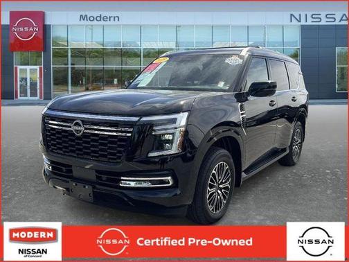 Black 2025 Nissan Armada Platinum