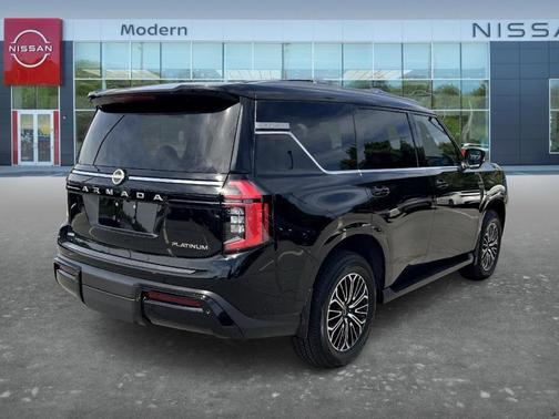 Black 2025 Nissan Armada Platinum