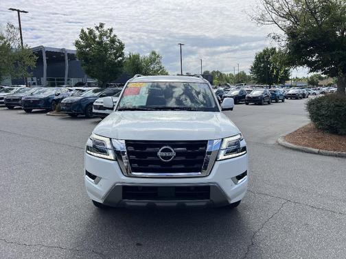 White 2024 Nissan Armada SL