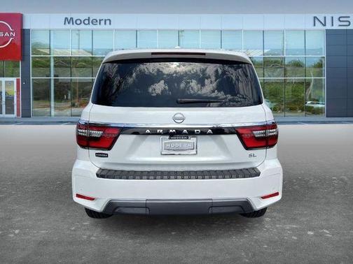 White 2024 Nissan Armada SL