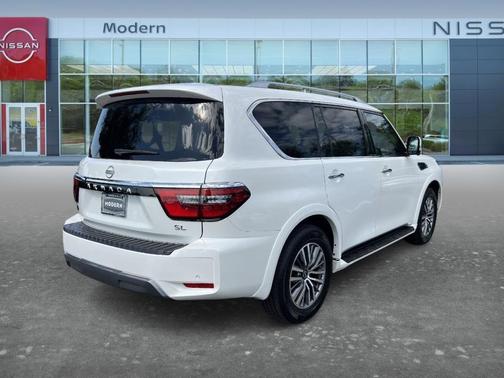 White 2024 Nissan Armada SL