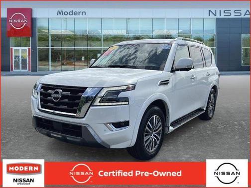 White 2024 Nissan Armada SL