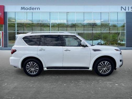 White 2024 Nissan Armada SL