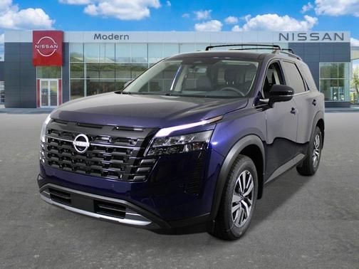Deep Ocean Blue 2026 Nissan Pathfinder SL