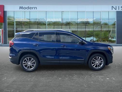 Blue 2022 GMC Terrain SLT