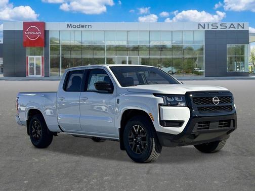 Glacier White 2026 Nissan Frontier SV