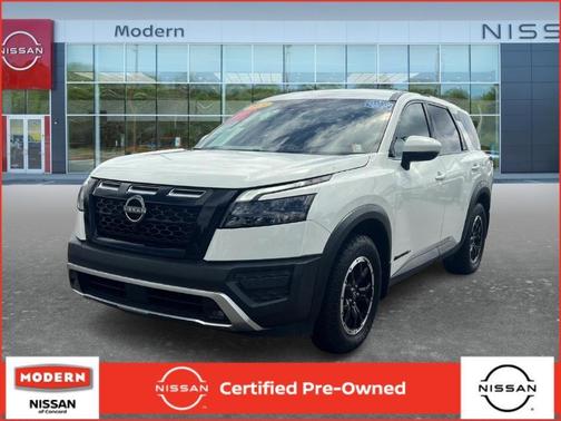Glacier White 2023 Nissan Pathfinder Rock Creek