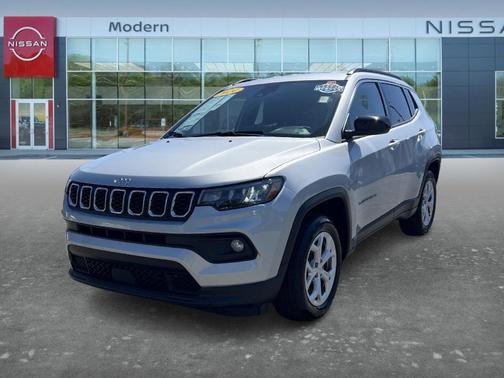 Silver 2024 Jeep Compass Latitude
