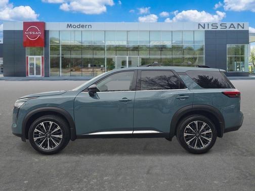 Baltic Teal 2026 Nissan Pathfinder Platinum
