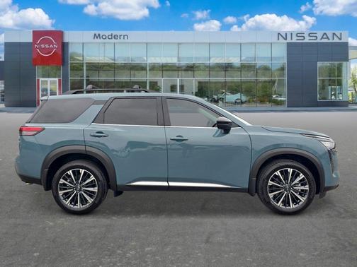 Baltic Teal 2026 Nissan Pathfinder Platinum