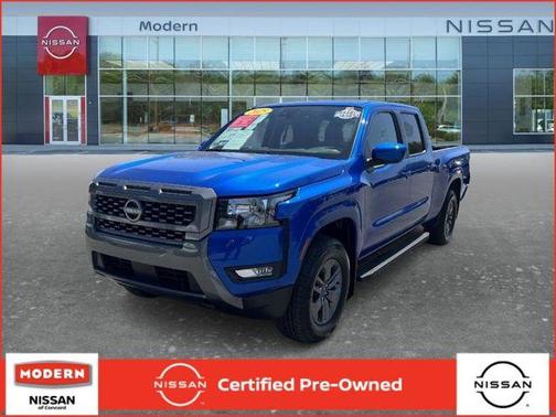 Bluestone Pearl 2025 Nissan Frontier SV