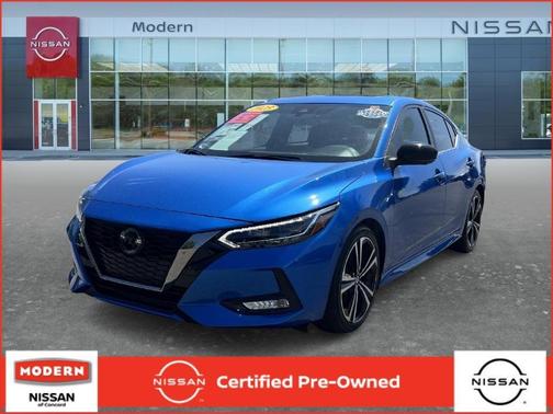 Electric Blue Metallic 2023 Nissan Sentra SR