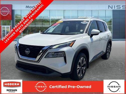 White 2023 Nissan Rogue SV