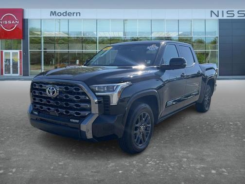Black 2023 Toyota Tundra Hybrid Platinum