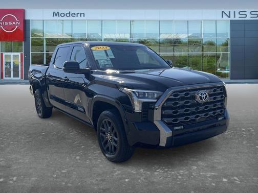 Black 2023 Toyota Tundra Hybrid Platinum
