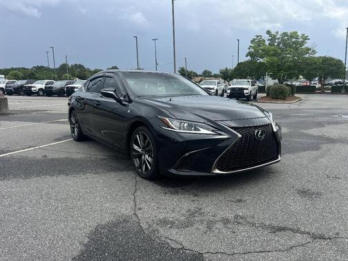 Black 2021 Lexus ES 350 F Sport