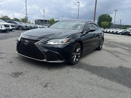 Black 2021 Lexus ES 350 F Sport
