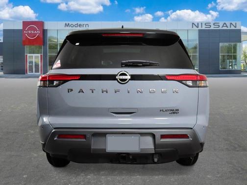 Boulder Gray Metallic 2026 Nissan Pathfinder Platinum