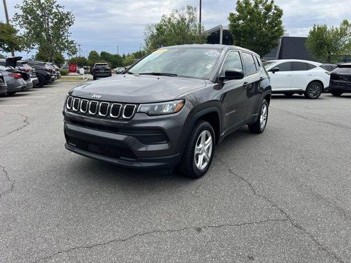 Gray 2023 Jeep Compass Sport