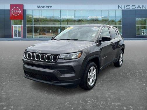 Gray 2023 Jeep Compass Sport