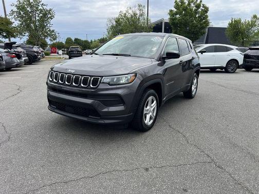 Gray 2023 Jeep Compass Sport