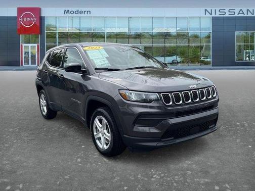 Gray 2023 Jeep Compass Sport