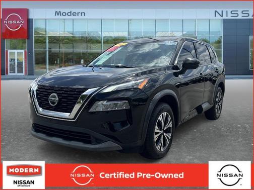 Black 2021 Nissan Rogue SV