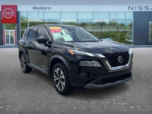 Black 2021 Nissan Rogue SV