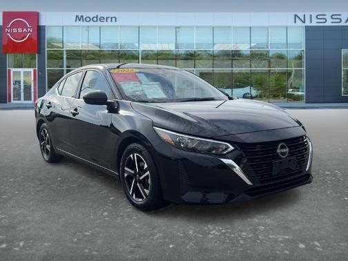 Black 2025 Nissan Sentra SV
