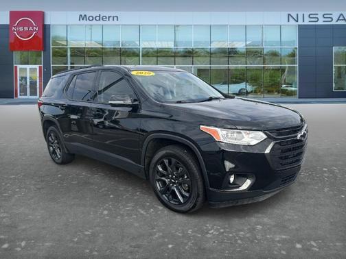 Black 2020 Chevrolet Traverse RS