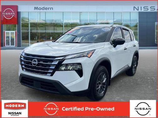 Glacier White 2024 Nissan Rogue S