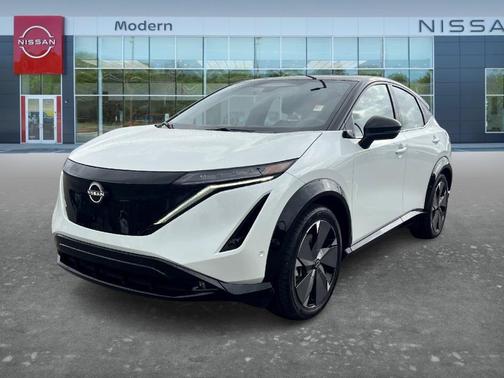 2t Wht Blk Roof 2024 Nissan ARIYA PLATINUM+